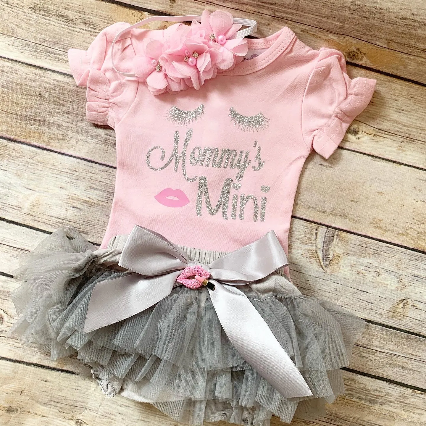 Mommy’s Mini silver-pink/silver