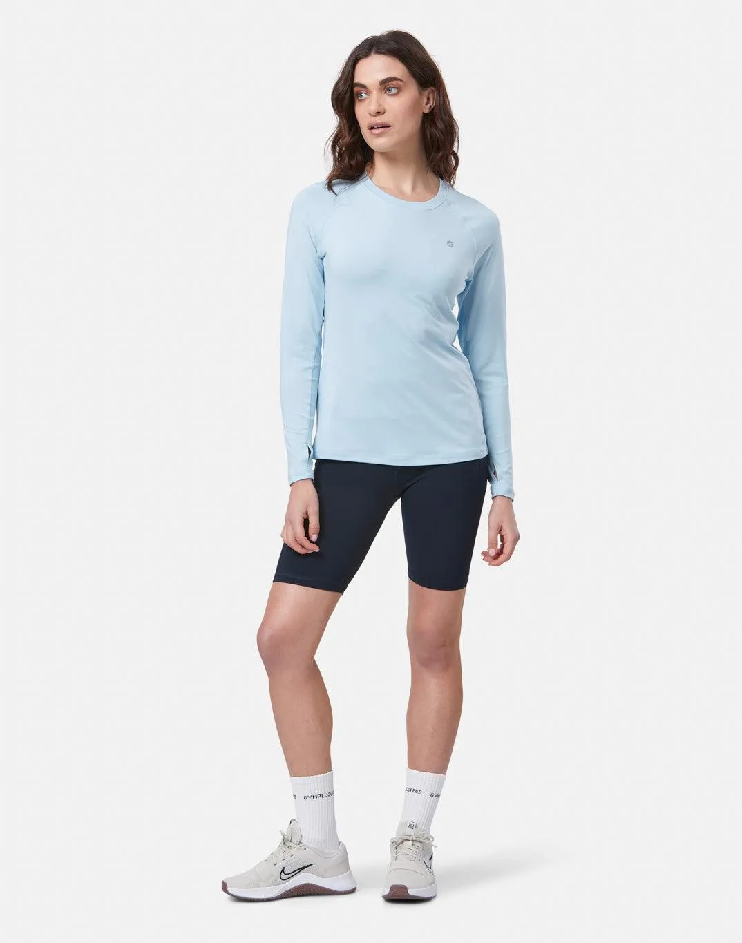 Relentless Long Sleeve Tee in Baby Blue