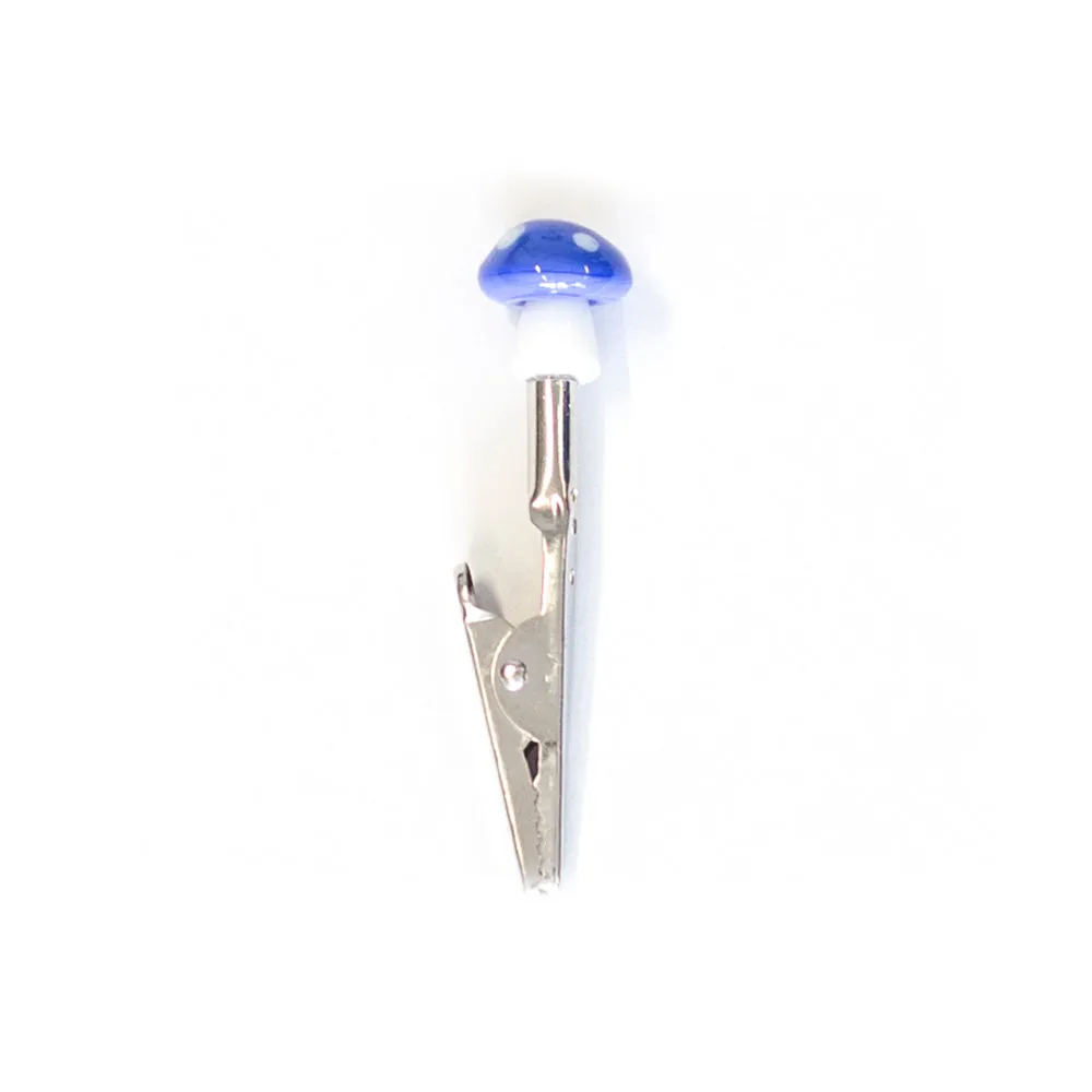 Roach Clip - Assorted Designs (Mushrooms & Dice)