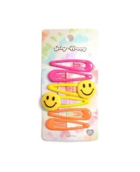 Stay Happy Hair Barrettes