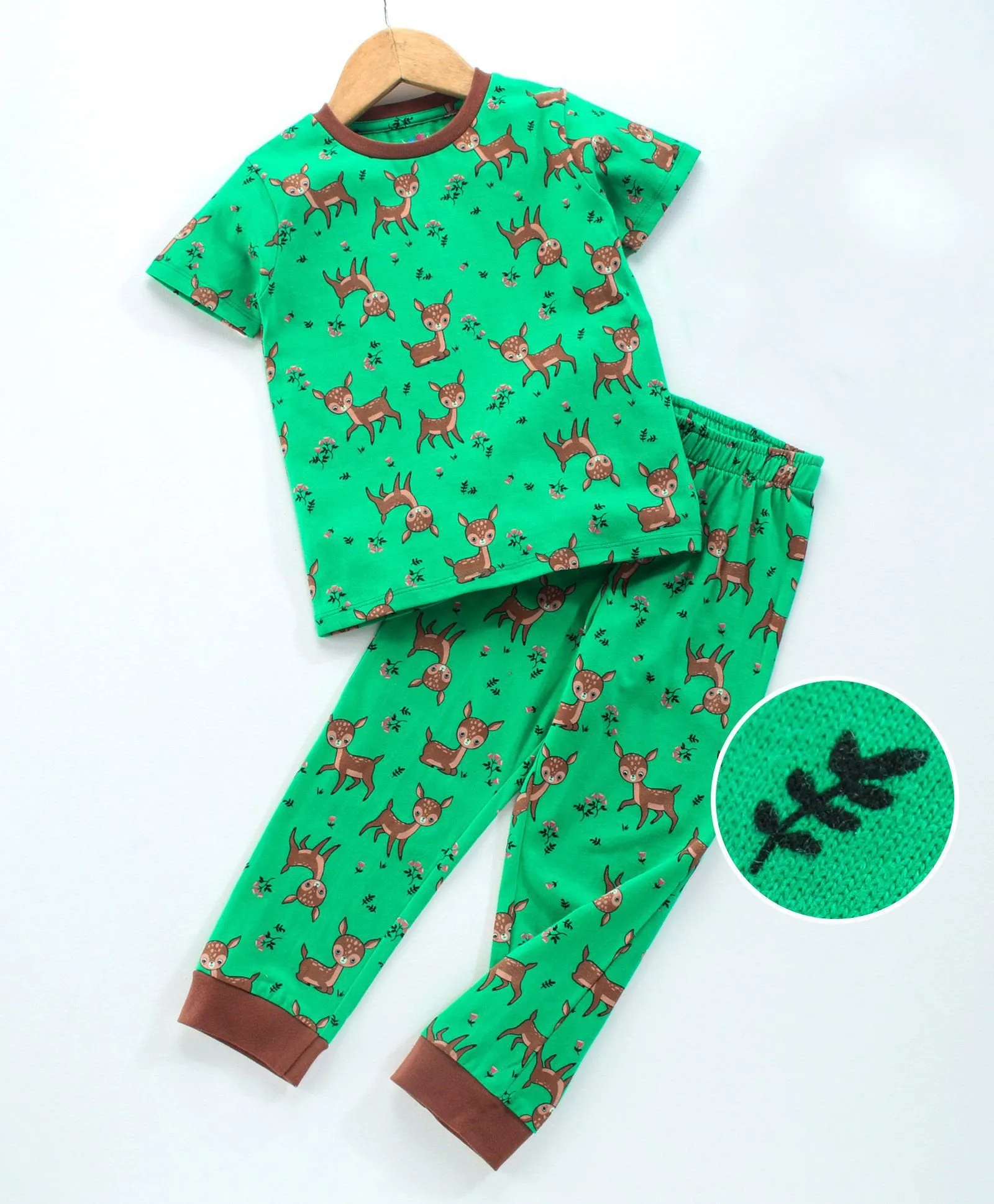 Ventra Deer Green  Nightwear