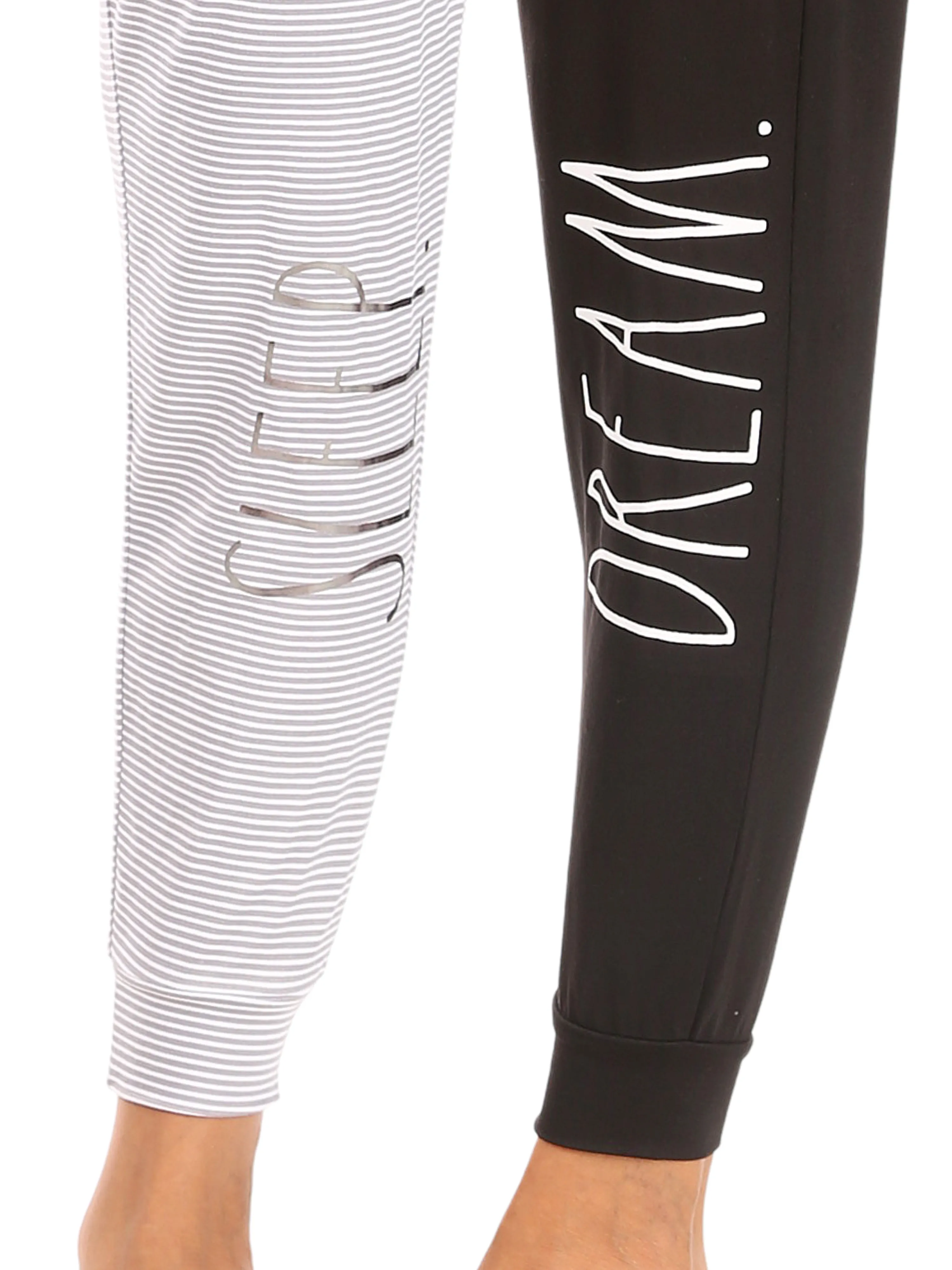 Women's "SLEEP" & "DREAM" 2-Pack Drawstring Pajama Joggers