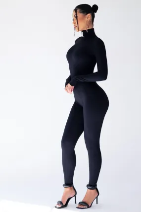 Zea Full Bodysuit - Black