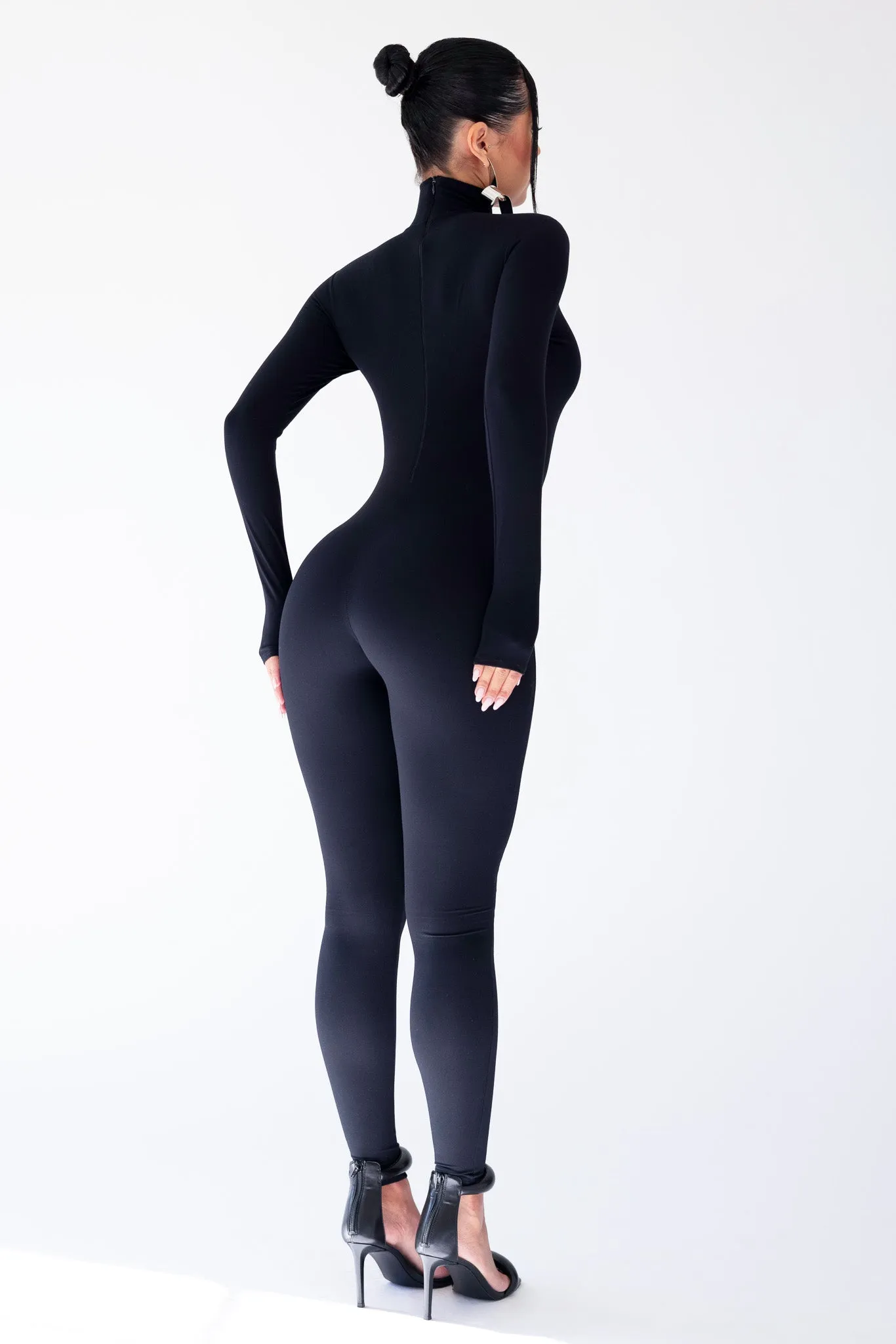 Zea Full Bodysuit - Black